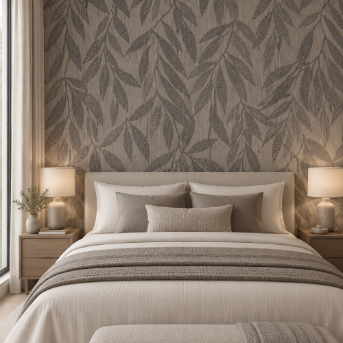 Delphie Wallcovering Shadow