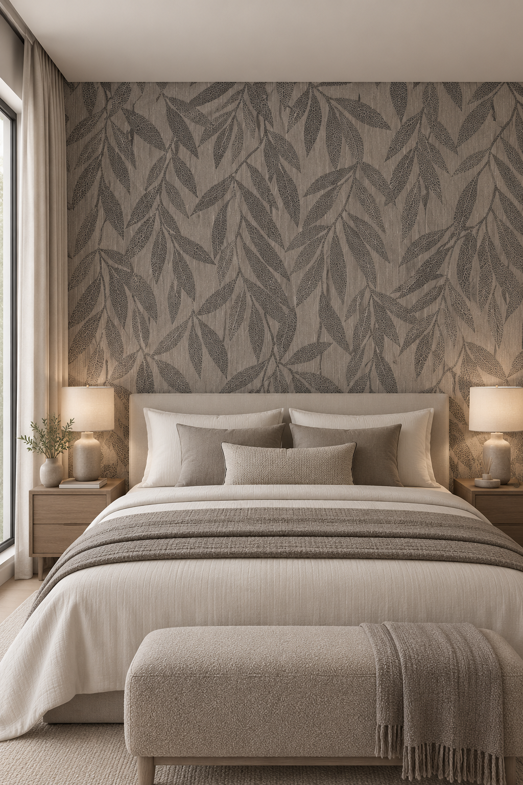 Delphie Wallcovering Shadow