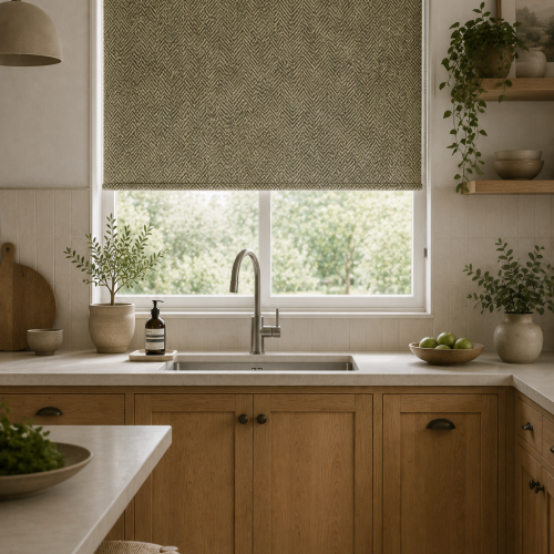 Delphini Zucchini Roller Blind