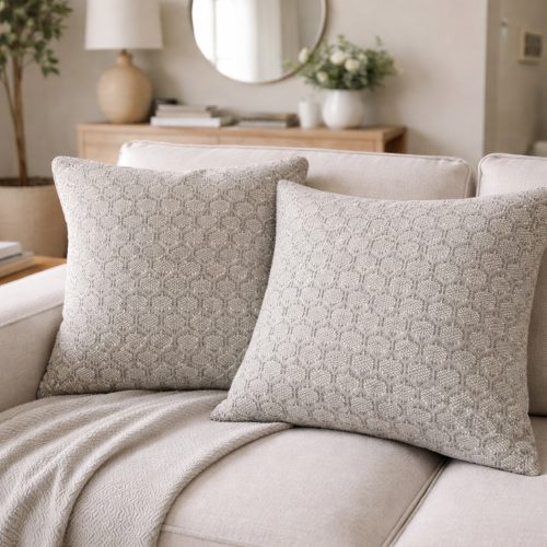 Dorset Charcoal Cushion