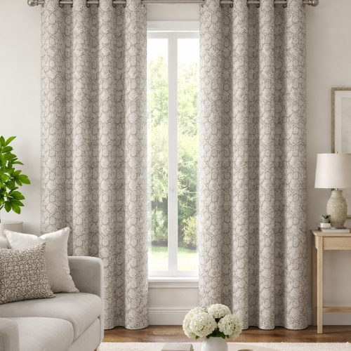 Dorset Charcoal Curtain