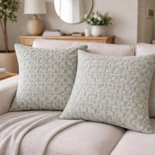 Dorset Teal Cushions