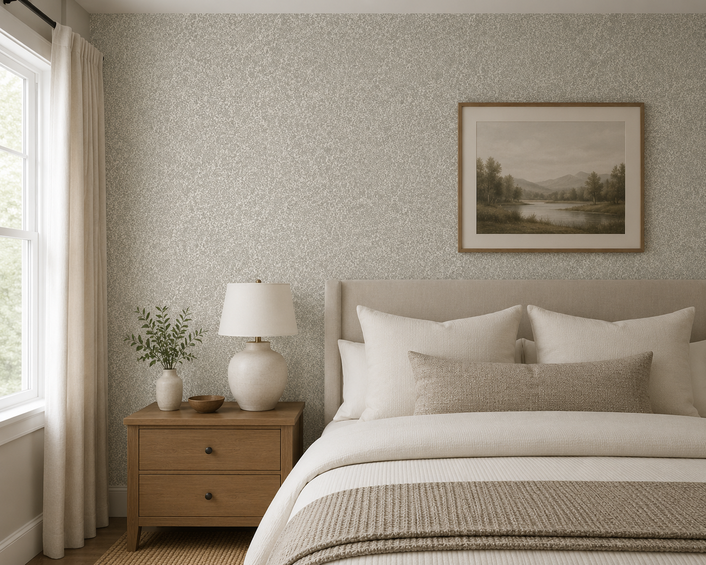 Dufrene Wallcovering Tahini