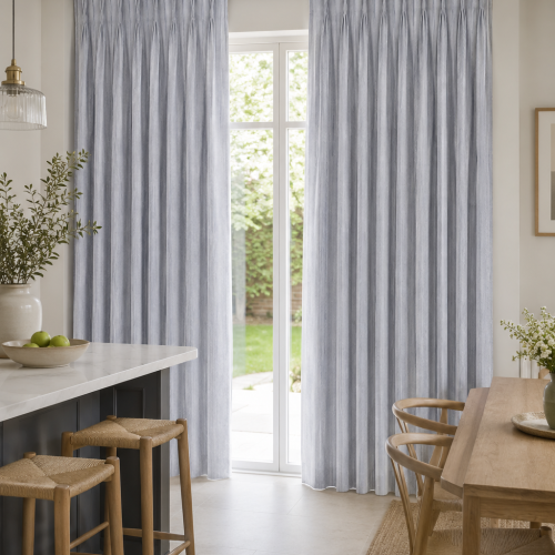 Espadrille Navy Curtain