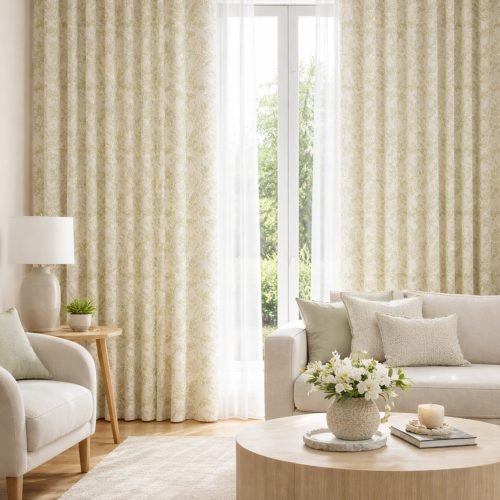 Ferndown Citron Curtain