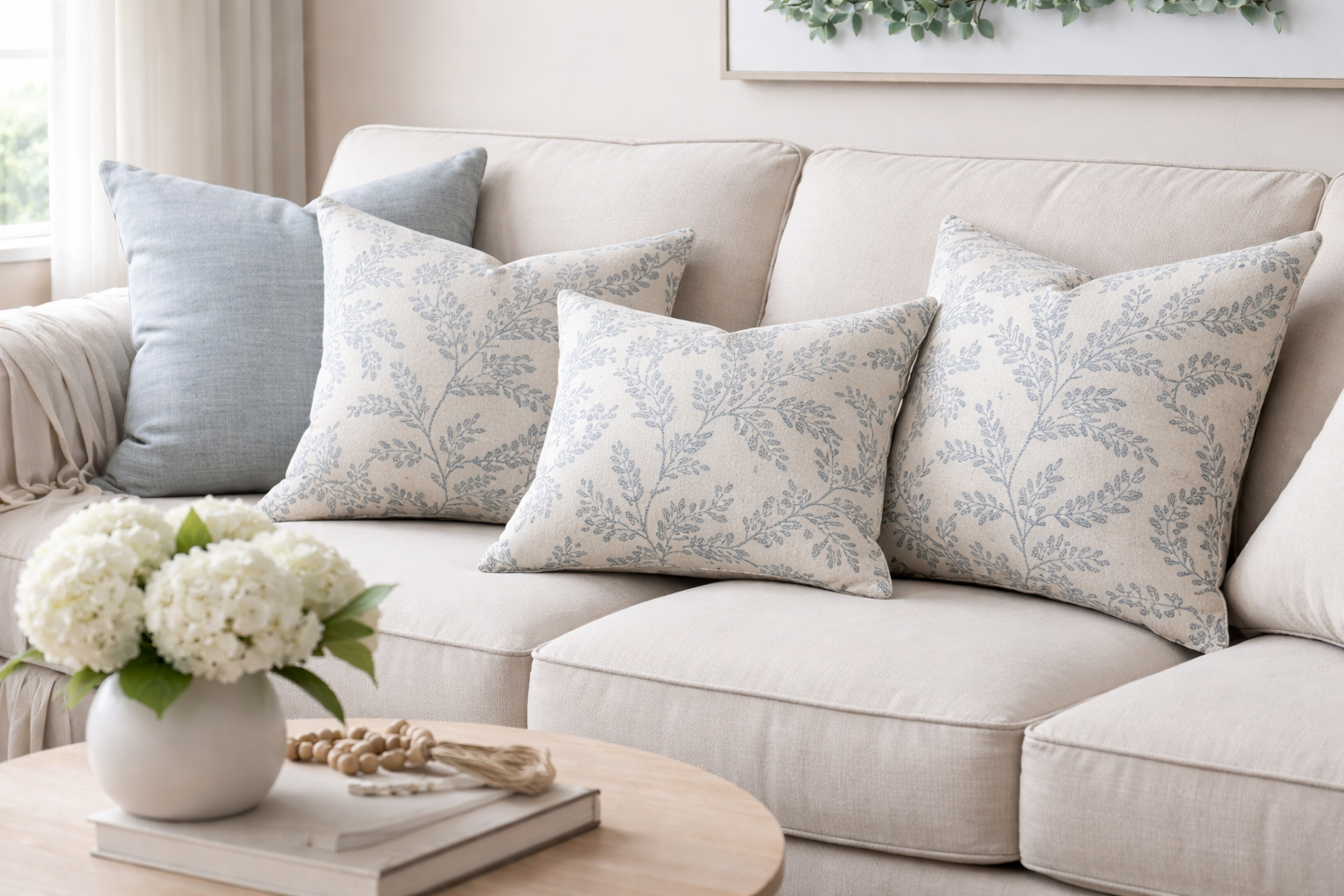 Ferndown Denim Cushion