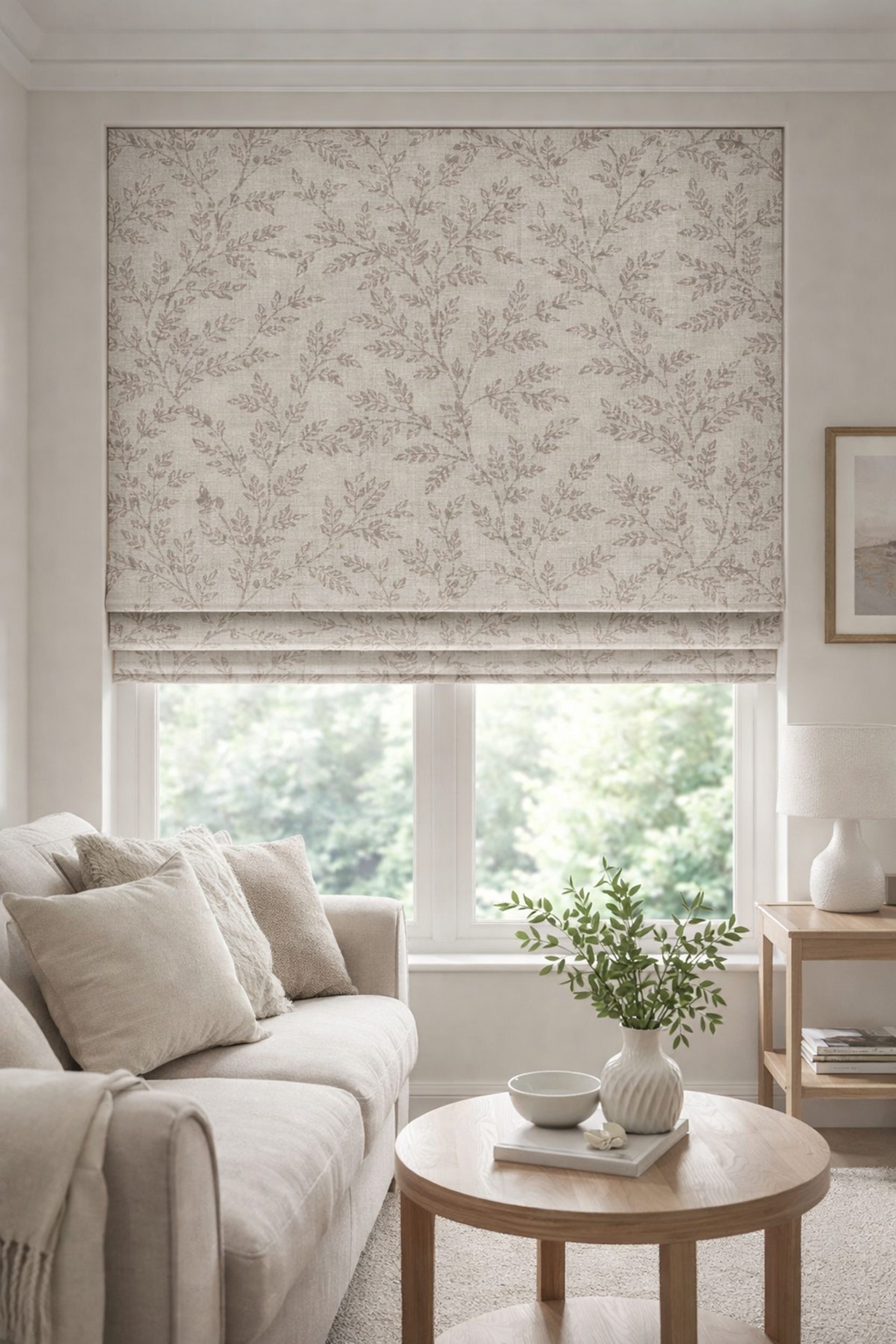 Ferndown Linen Roman Blind
