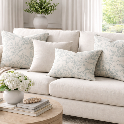 Ferndown Teal Cushion
