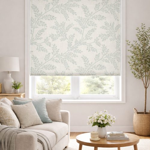 Ferndown Teal Roller Blind