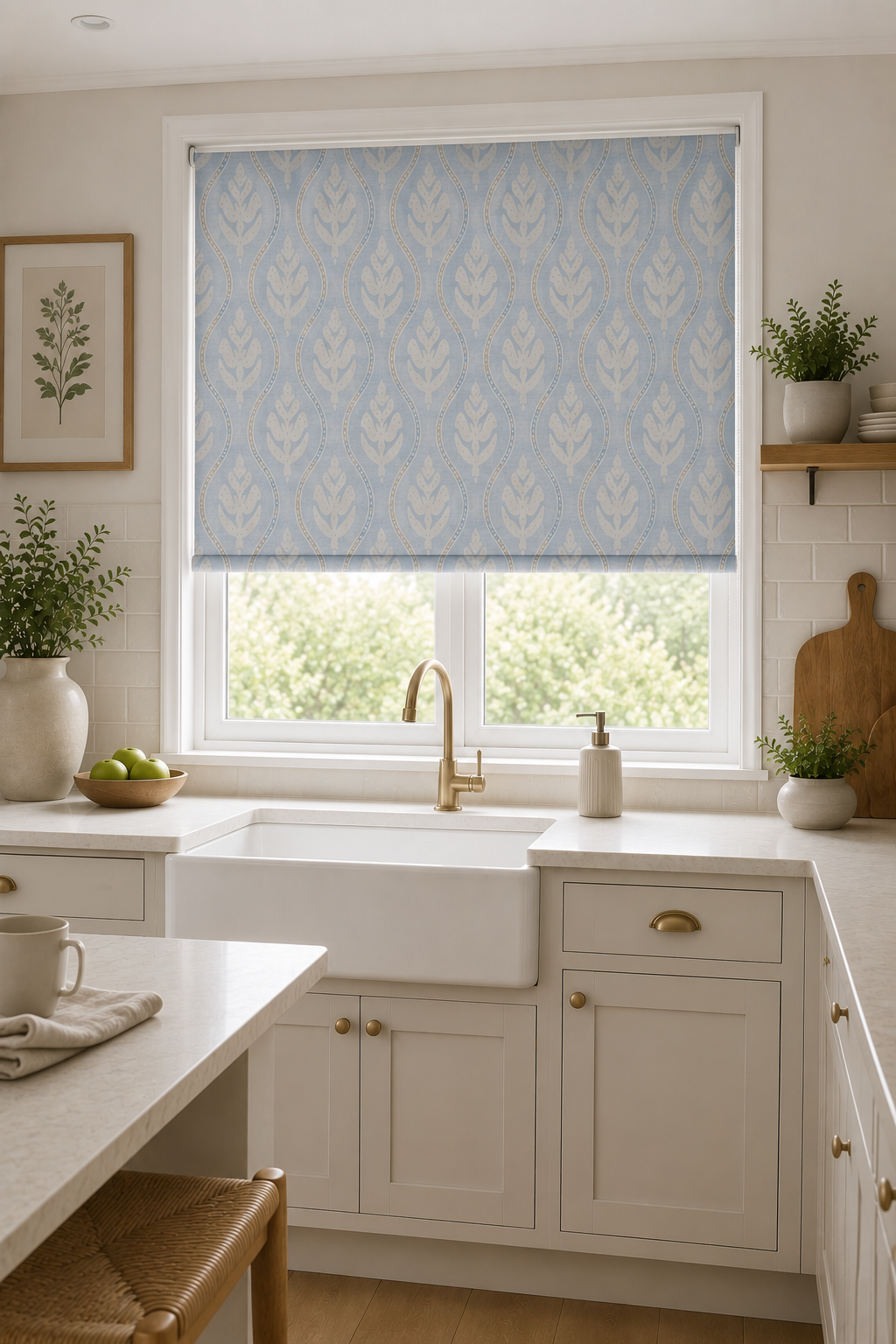 Fig Sky Roller Blind