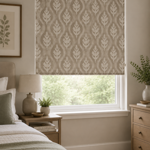 Fig Twig Roller Blind