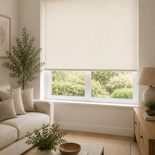 Flag Natural Roller Blind