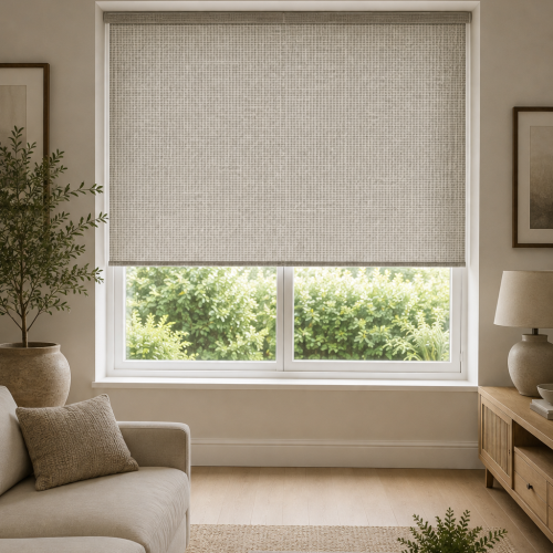 Flint Mushroom Roller Blind