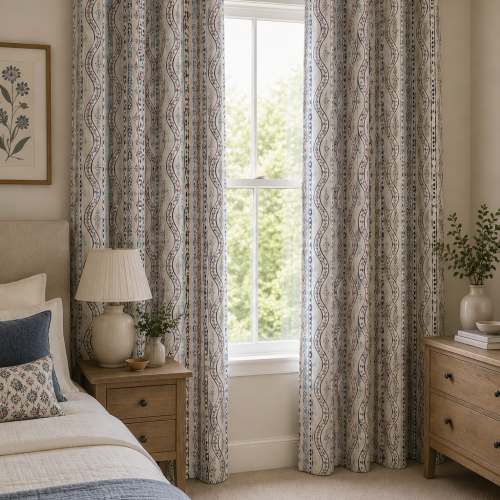 Flow Denim Curtain