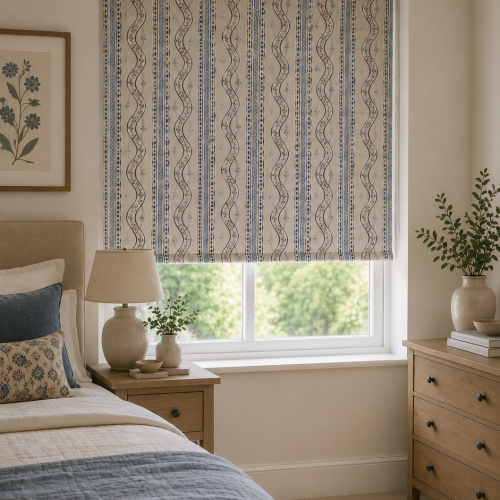 Flow Denim Roller Blind