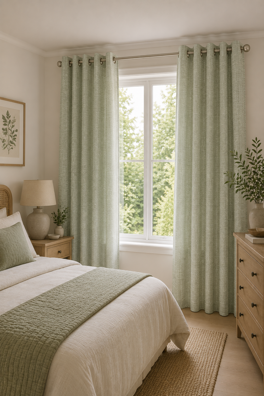 Furrow Fennel Curtain