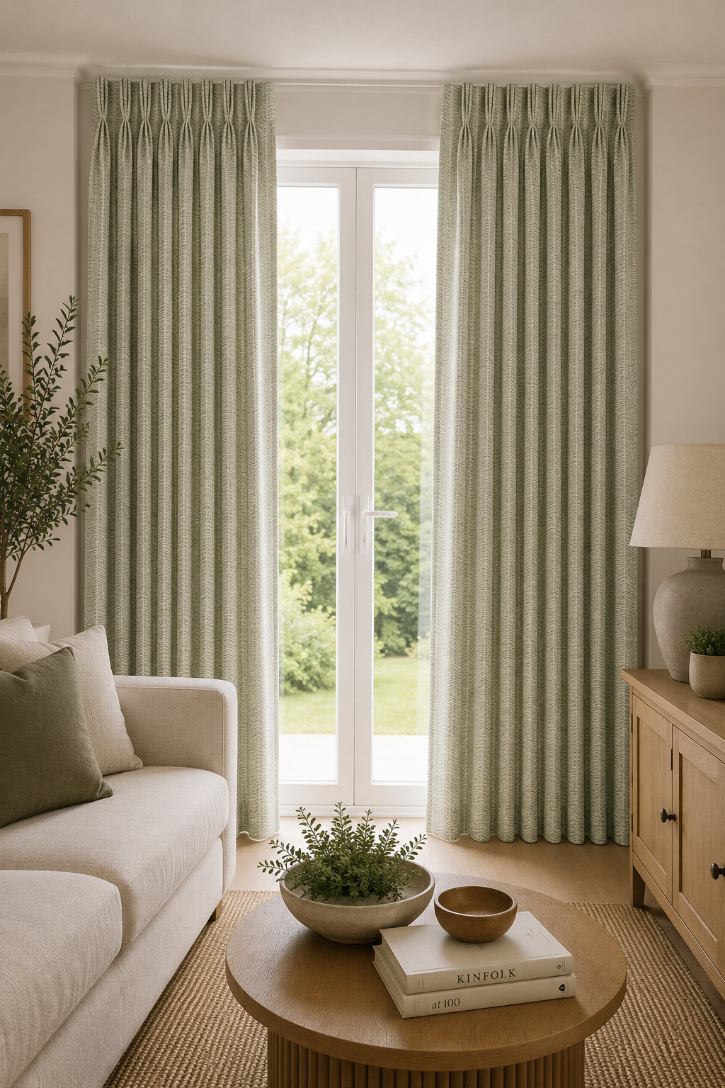 Furrow Fennel Curtain