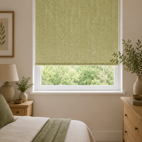 Furrow Leaf Roller Blind