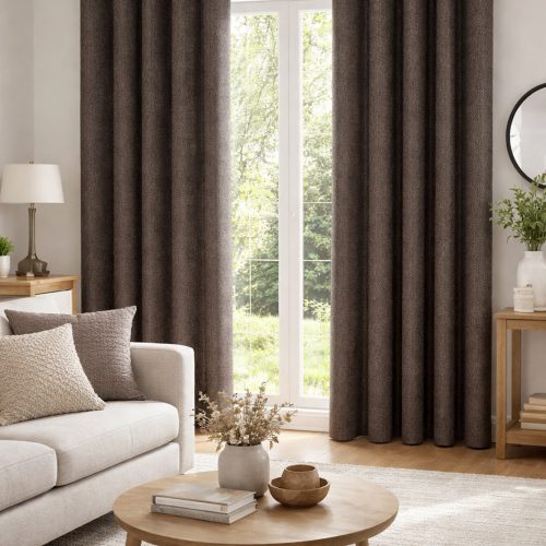 Henley Charcoal Curtain