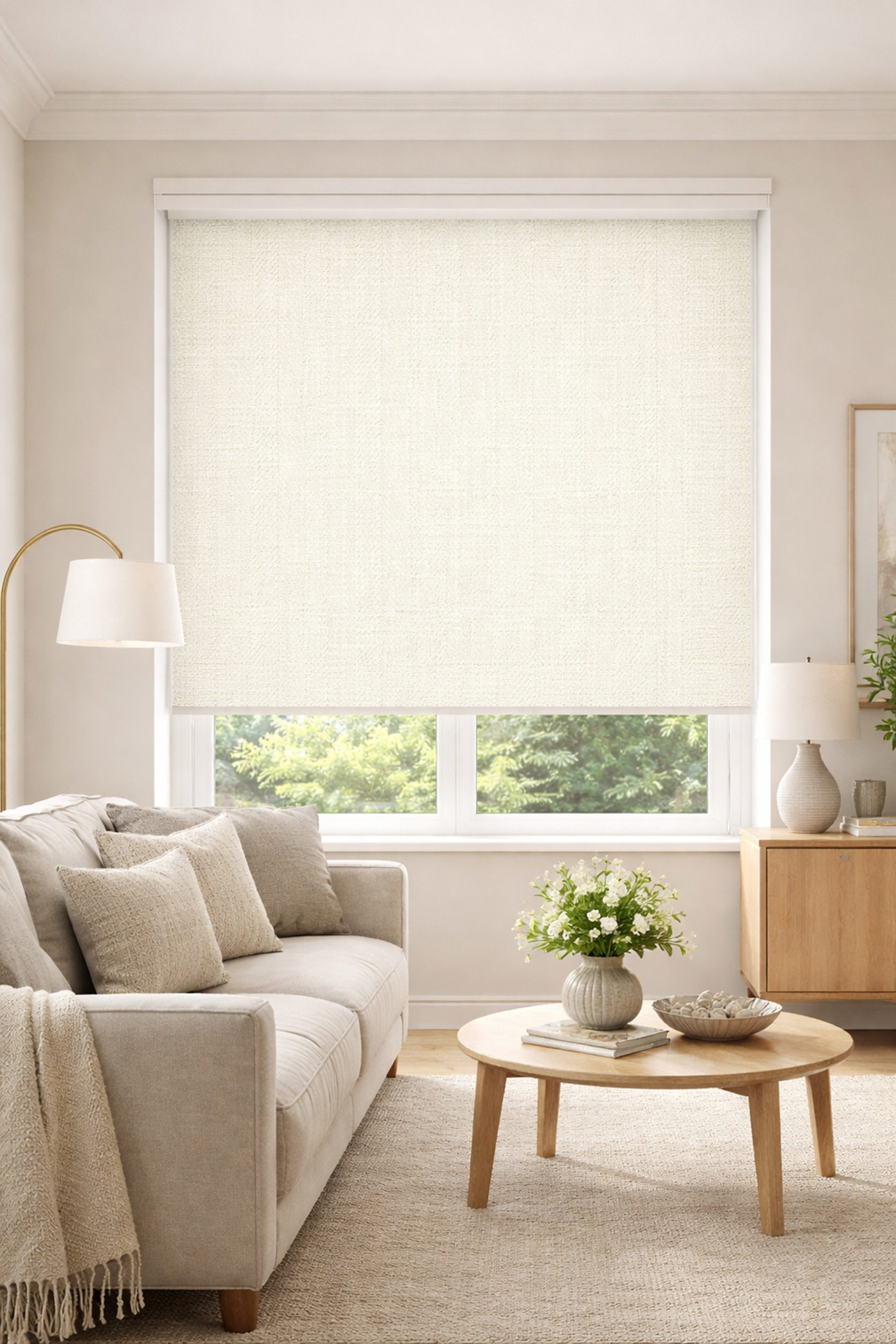 Henley Cream Roller Blind