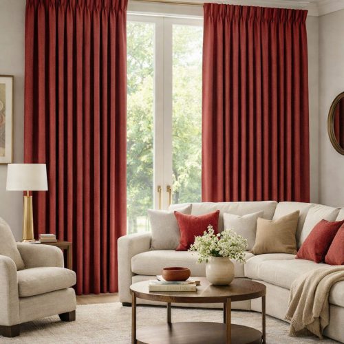 Henley Lipstick Curtain