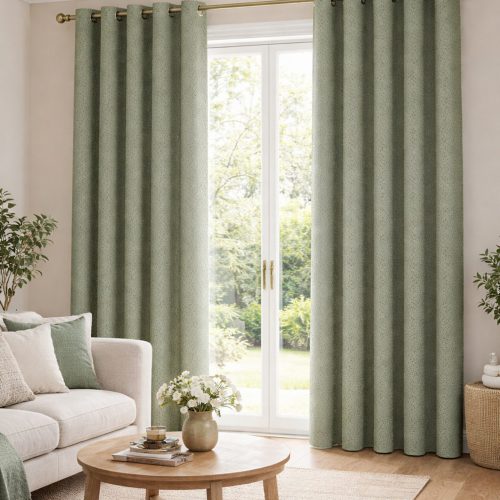 Henley Olive Curtain