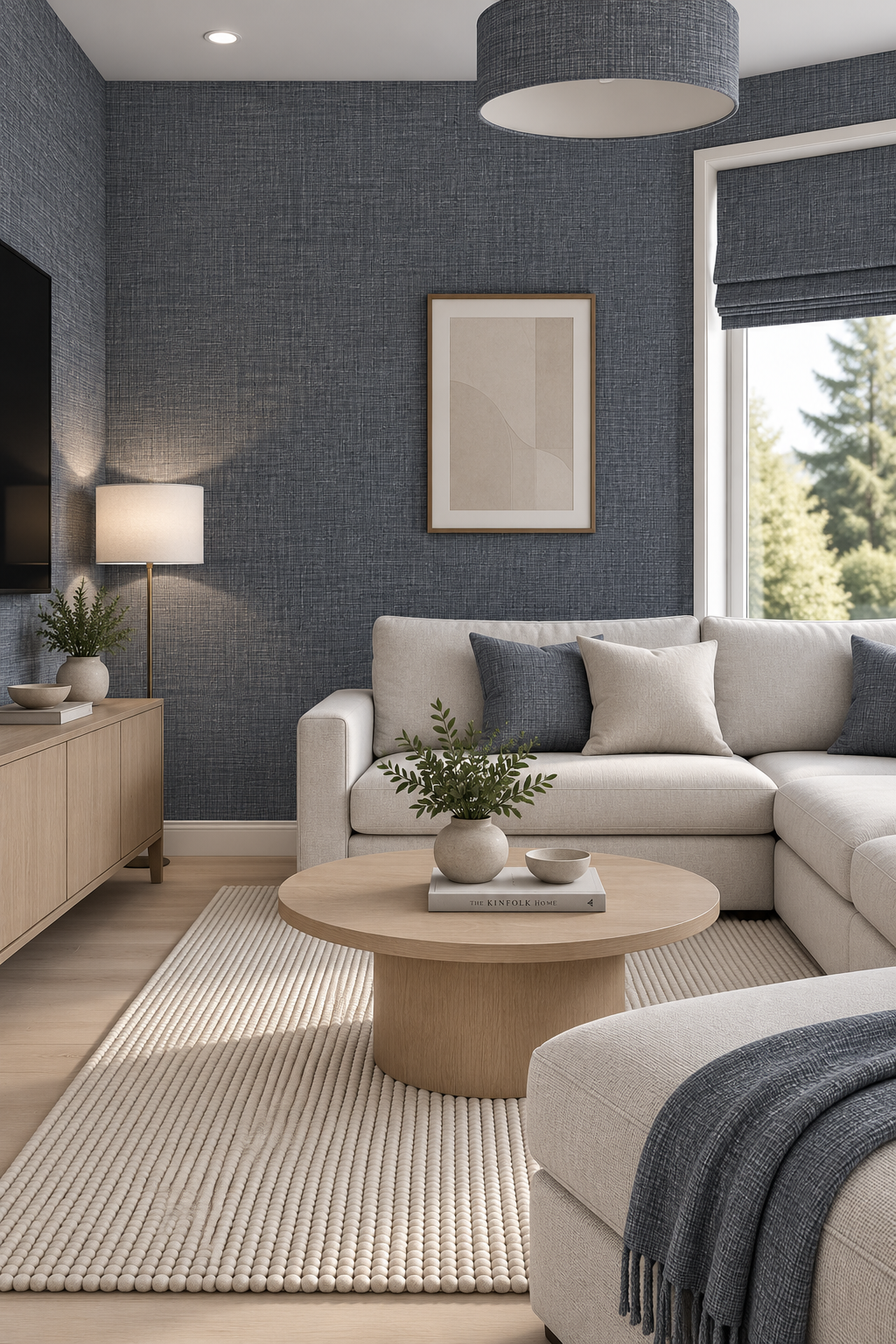 Inez Wallcovering Twilight