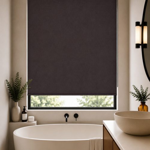 Linara Steeple Grey Roller Blind