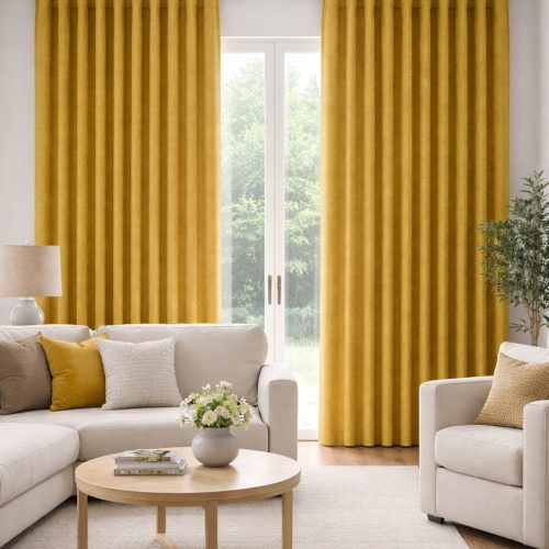 Martello Chartreuse Curtain
