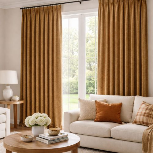 Martello Cinnamon Curtain