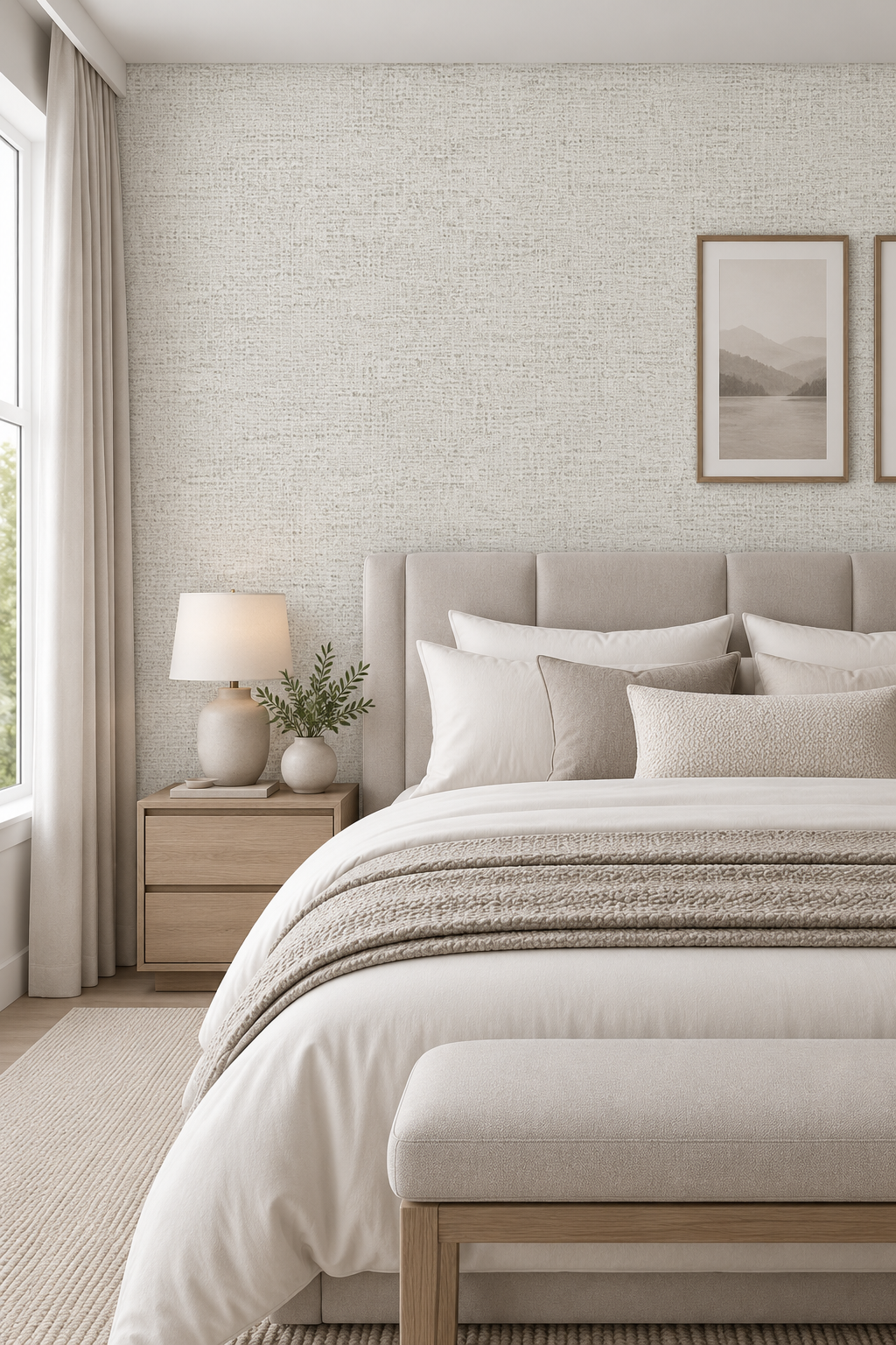 Mendel Wallcovering Tahini