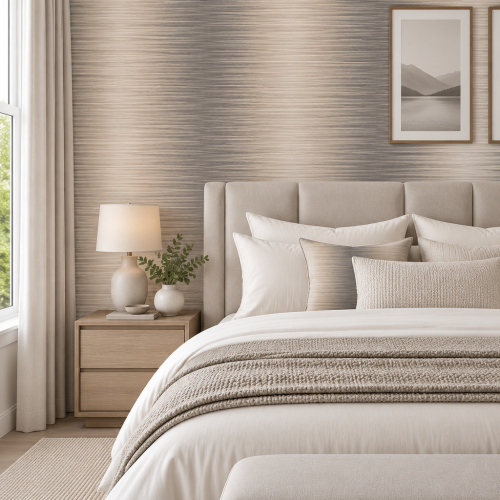 Mianzi Wallcovering Swedish Grey