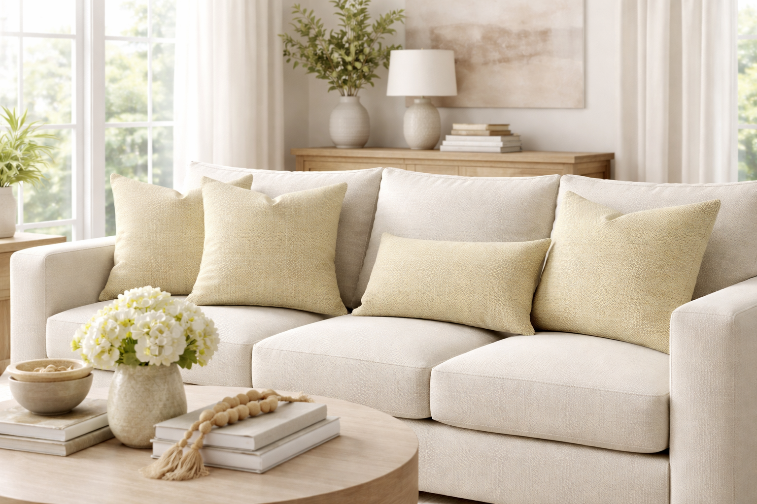 Milton Citron Cushion