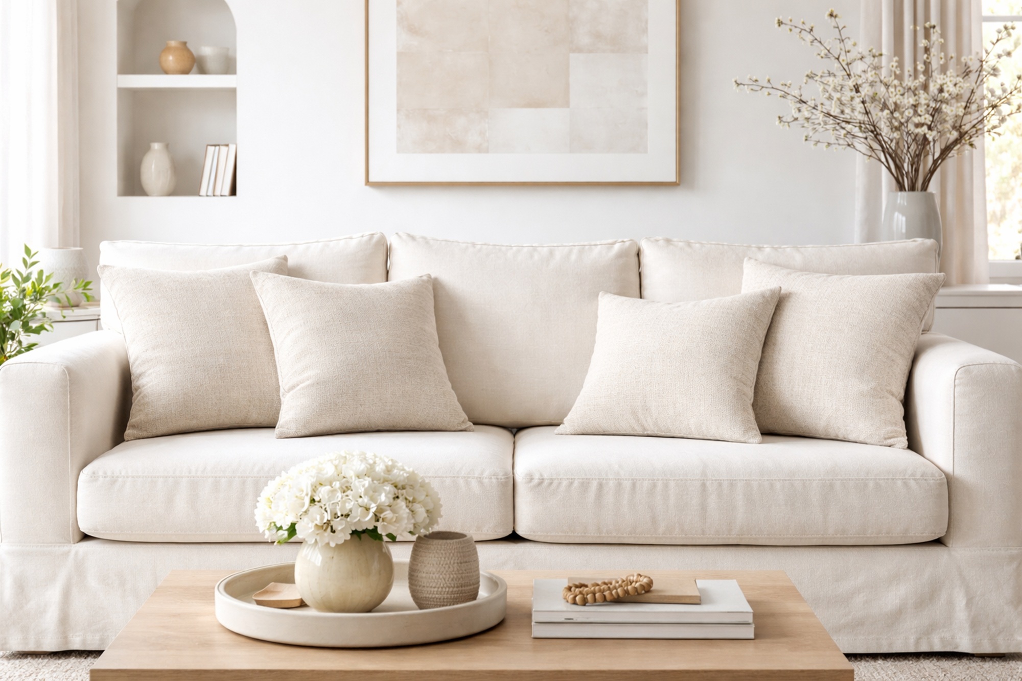 Milton Linen cushion