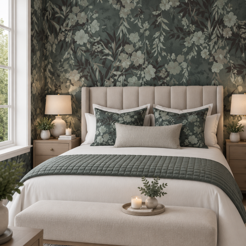 Sayuri Wallcovering Hunter