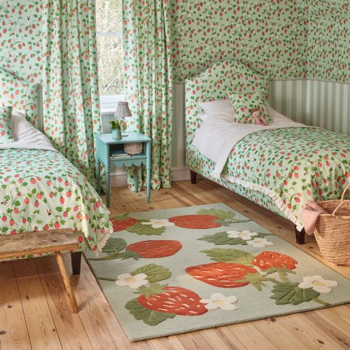 Strawberry Patch Rug