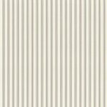Ticking Stripe Wallcovering Flax