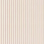 Ticking Stripe Wallcovering Pink