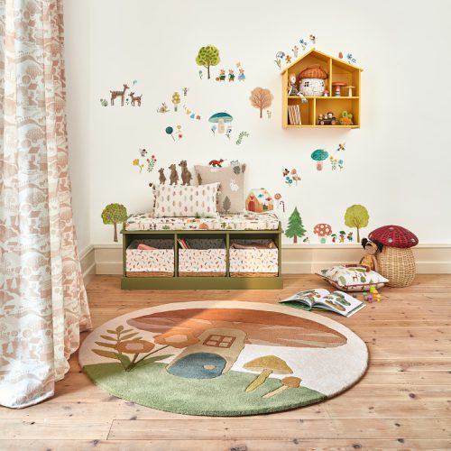 Toadstool Town Rug