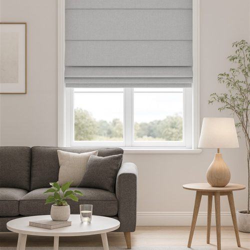 Tone Iron Roman Blind