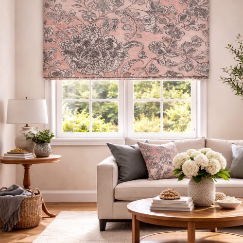 Woodsford Blush Roller Blind