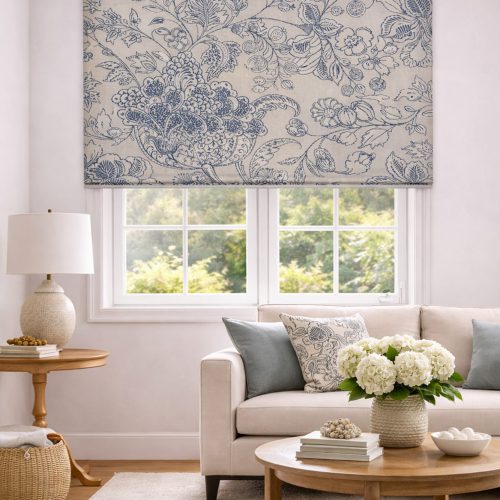 Woodsford Denim Roller Blind