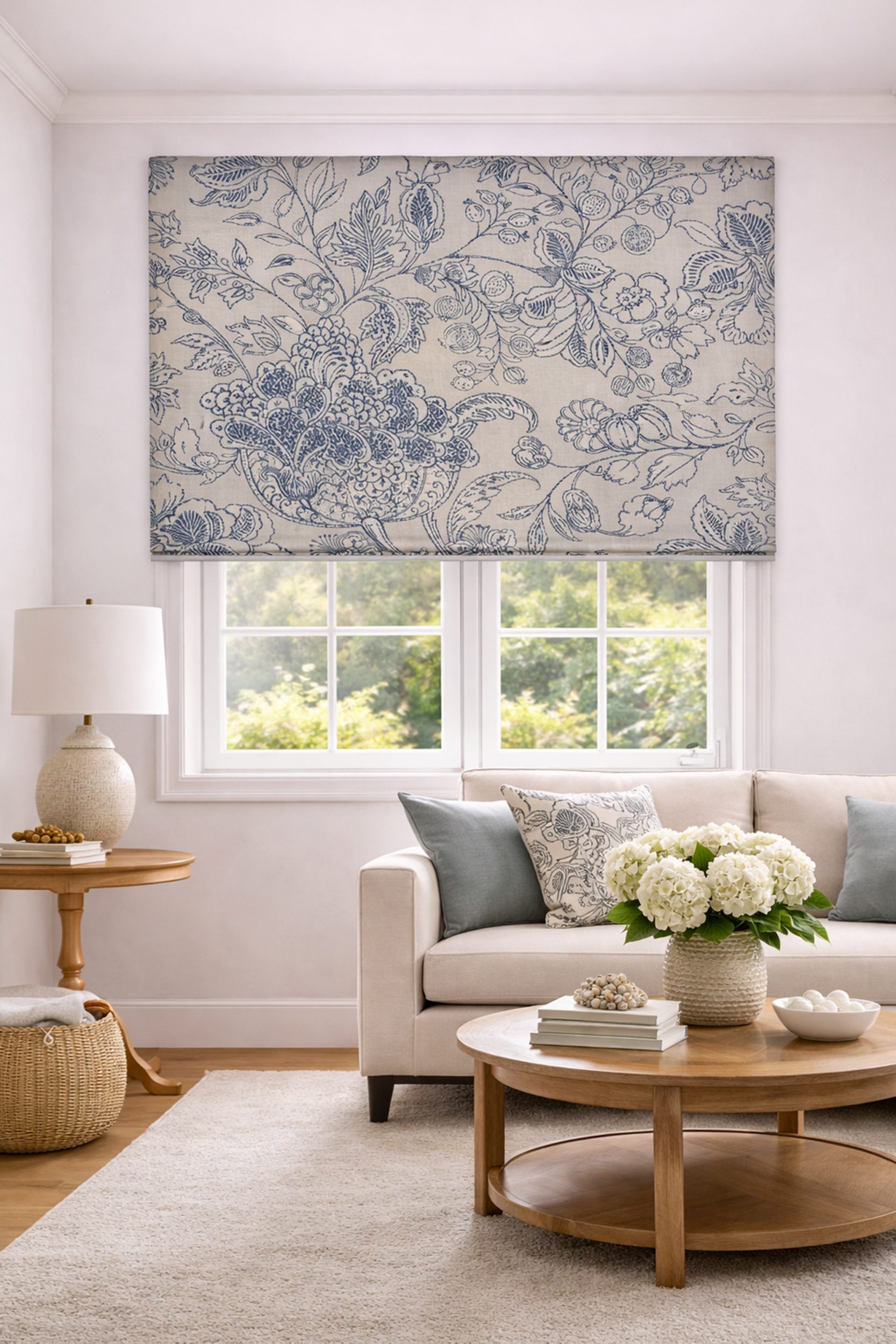 Woodsford Denim Roller Blind