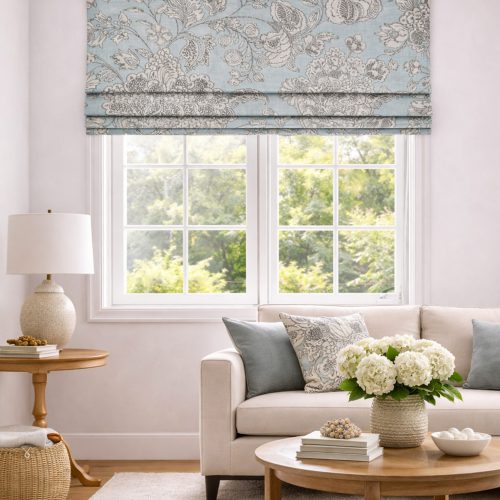Woodsford Duckegg Roman Blind